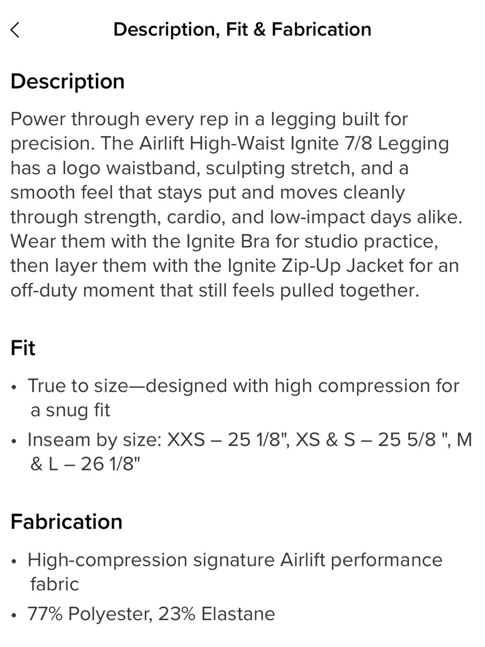 ALO Yoga Black High-Waist Performance Leggings and zip up set - Picture 14 of 16